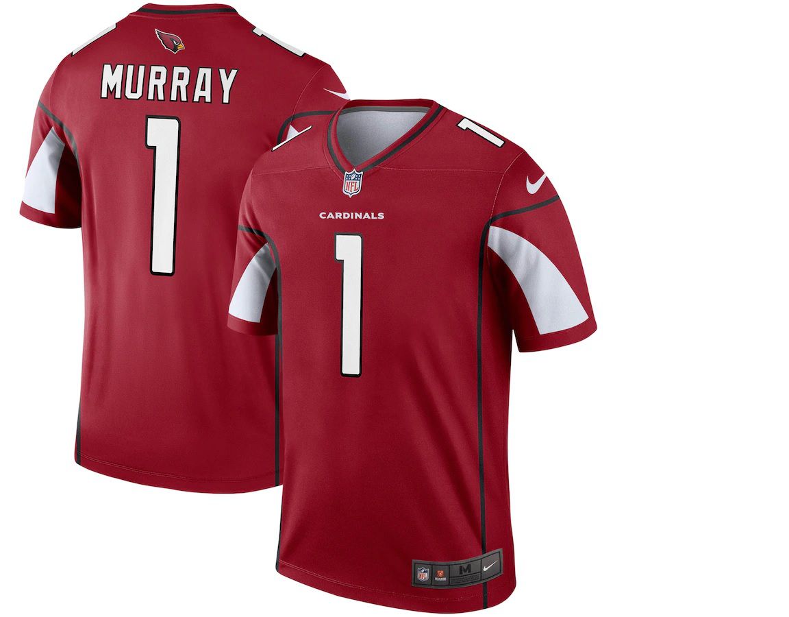 Men Arizona Cardinals #1 Kyler Murray Nike Cardinal Legend Player NFL Jersey